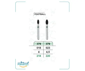 فرز فوتبالی گرد دور سبز (تراش) بسته 5 عددی