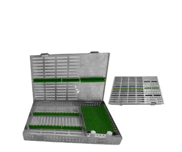سینی ( بسکت ) بزرگ درب دار سیلیکونی جراحی کاریزما ( مخصوص کیت جراحی تفکیک شده )