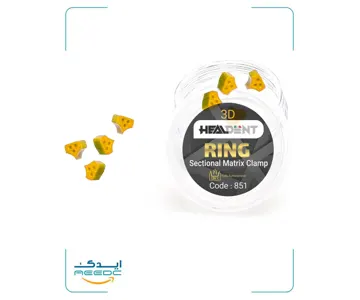 سری یدکی رینگ سکشنال ماتریکس سر مثلثی هیلدنت (سیلیکونی) کد 851