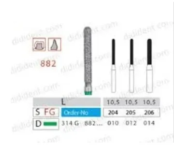 فرز فیشور ته گرد بلند دیاتیز کد 882