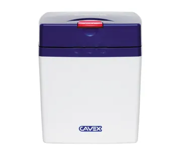 محفظه نگهداری آلژینات کاوکس Cavex Alginate Container (آبی و صورتی)