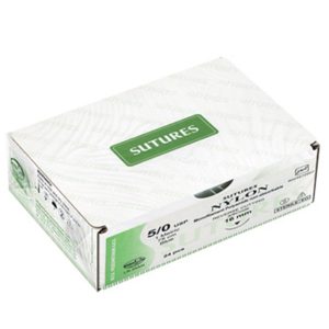 نخ بخیه 5/0 نایلونی 75 سانتی متری - Sutures